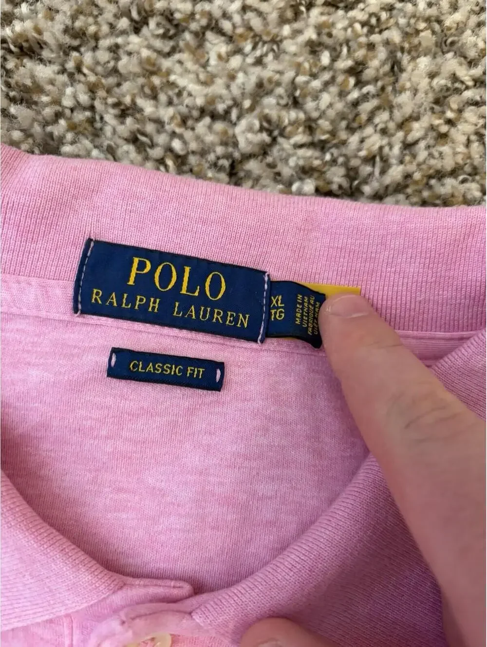Lot of 2 - Polo Ralph Lauren Men’s Size XL Polo Shirts Cotton Short Sleeve Pony